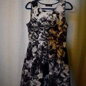 Black and White Dress